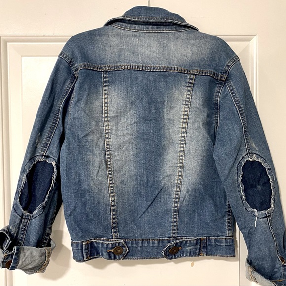 HUDSON JEANS KIDS DENIM JACKET SIZE SMALL (FITS SIZE 7-8, runs large!) - Picture 2 of 7